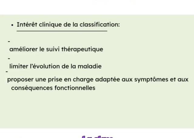 Staging: Classification par stade dans la schizophrénie épisode 3