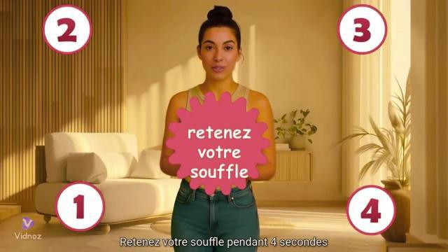 Séance de respiration carrée
