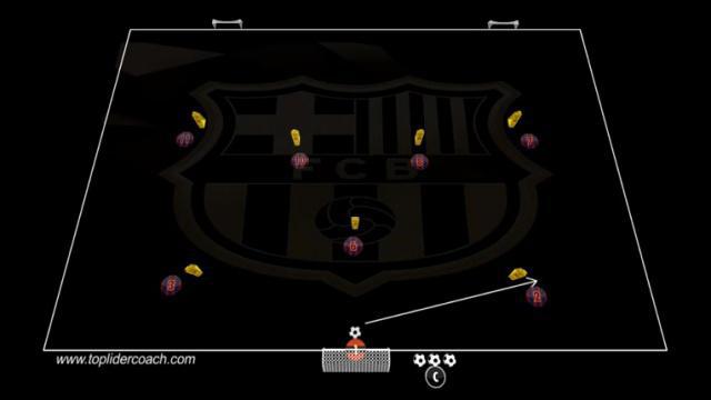 XAVI HERNÁNDEZ RUEDA DE PASES CON FINALIZACIÓN