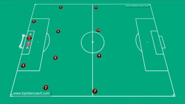 MOURINHO RUEDA DE PASES SALIDA DE BALÓN 1-4-4-2