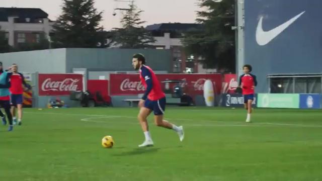 SALIDA DE BALÓN ATLÉTICO DE MADRID