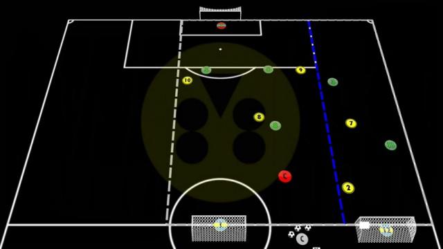 NURI SAHIN, PARTIDO SECTOR CENTRAL Y LATERAL