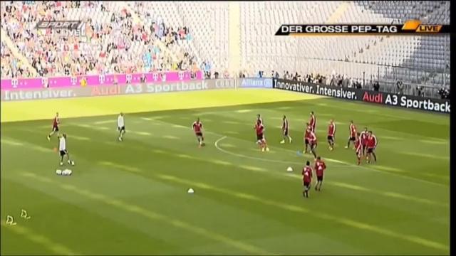 TRABAJO DEFENSIVO BAYERN DE GUARDIOLA
