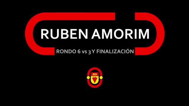 RUBEN AMORIM, RONDO 6 vs 3 Y FINALIZACIÓN