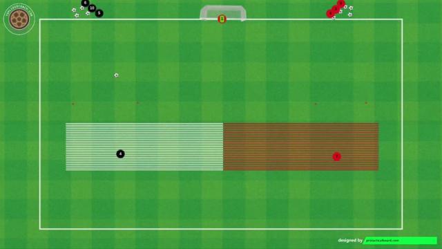 ZIDANE FINALIZACIÓN TIRO POR EQUIPOS