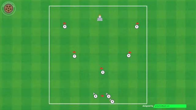 CESC FABREGAS RUEDA DE PASES TRIANGULO INTERIOR