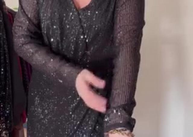 ✨Glitter jurk met lovers 38-46