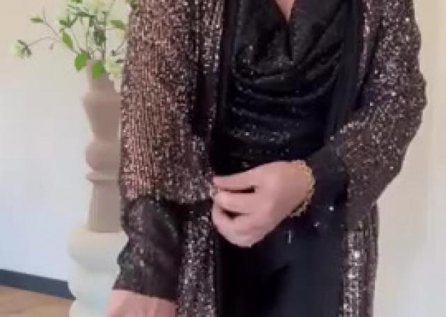 ✨Glitter vest met lovers, body met lovers & Travelstof broek