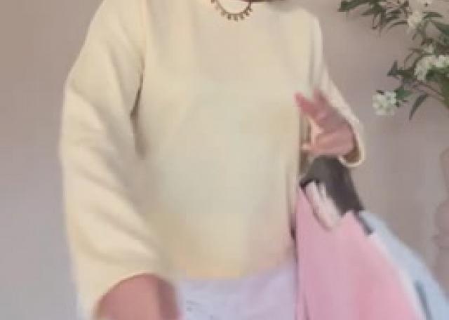 💛Soft sweater top met kant 