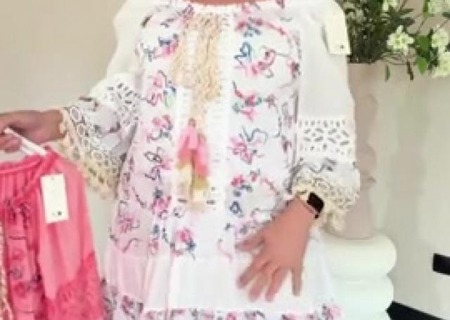 🌴Ibiza off shoulder jurk 