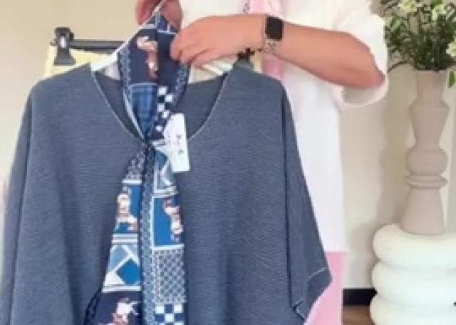 🌸Top incl. sjaal & broek