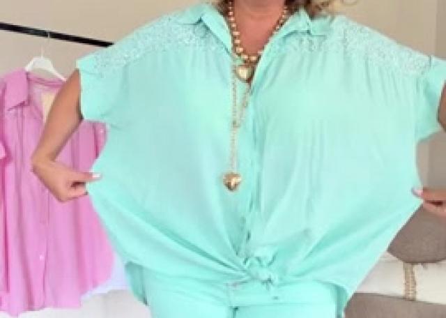 🤩 Blouse met pailletten 42-48