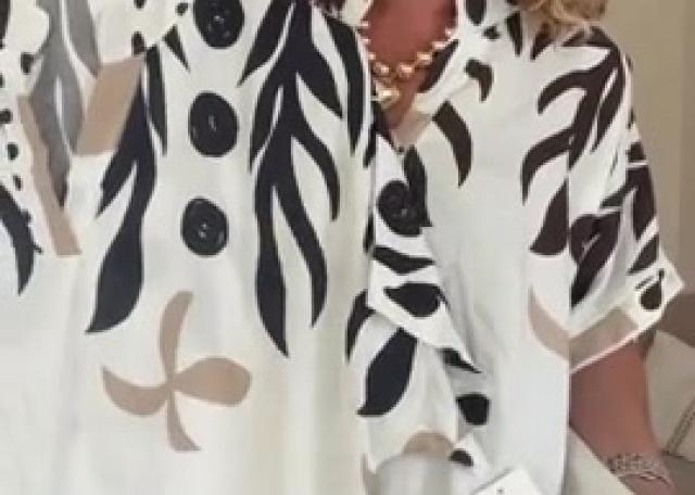 👗 Print jurk 40-52