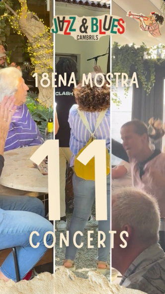 ICC dinamiza la comunicación digital de la XVIII Mostra de Jazz i Blues de Cambrils