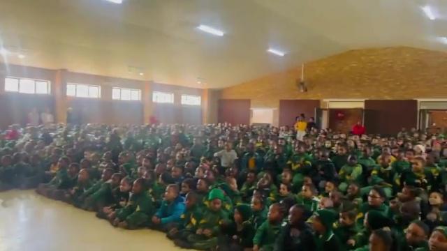 Colgate visits Saint George Primary