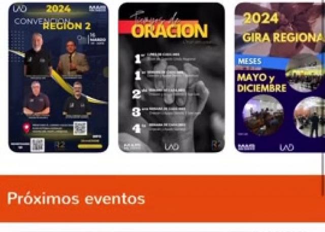 Bienvenidos a nuestra APP Regional
