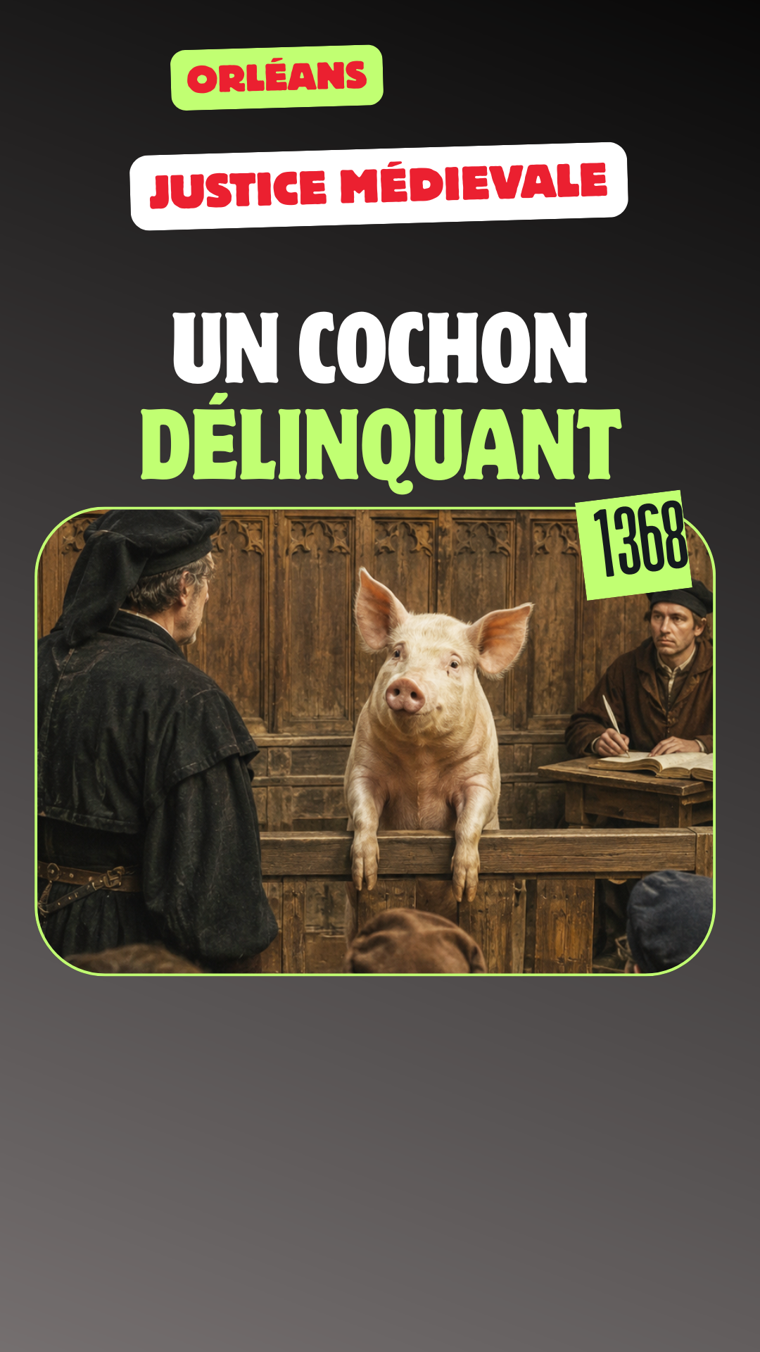 1368 - Cochon qui s'en dédit 