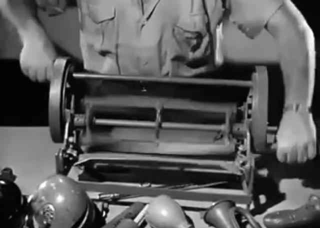 1941 Images d'effets sonores créés aux studios Walt Disney