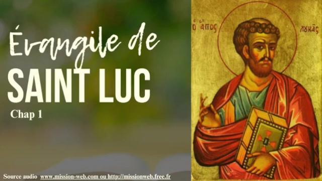 L'ÉVANGILE DE LUC EN LIVRE AUDIO