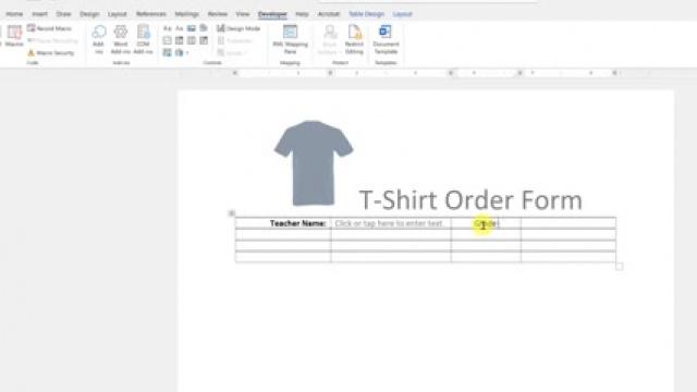 How to Create a Fillable Form with Dropdown Lists in Microsoft Word