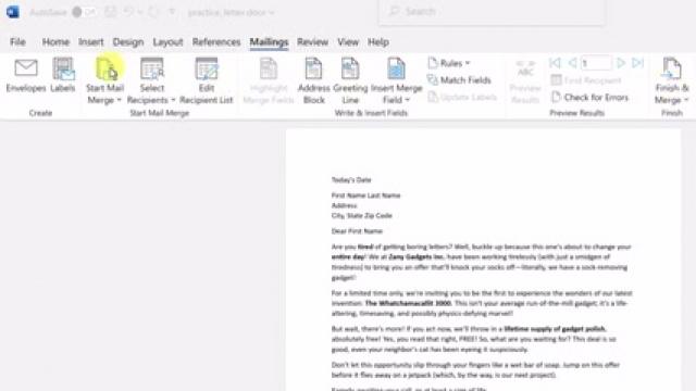 Mail Merge Made Easy From Excel to Word to Outlook