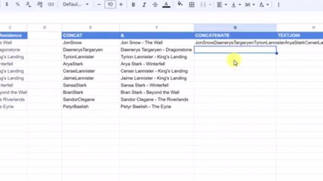 Beginners Google Sheets Tutorial - Lesson 2