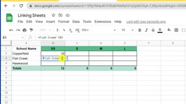 How to Link Data Between Sheets and Spreadsheets in Google Sheets