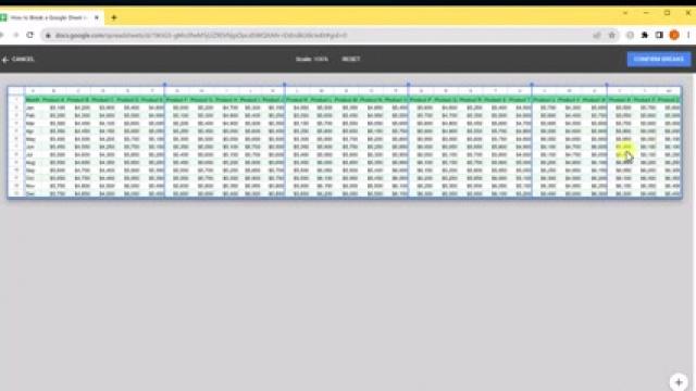 🖨️ How to Break Google Sheets into Separate Pages for Printing