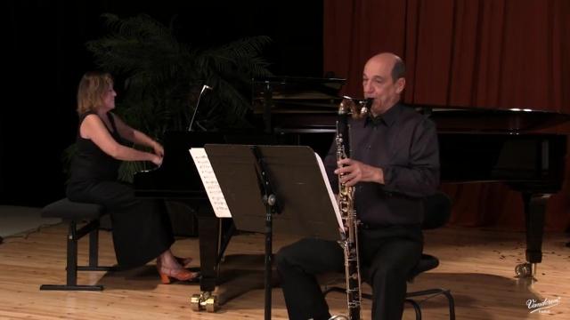 Schoeck: Sonata for Bass Clarinet and Piano op. 41 by Bruno Martinez & Véronique Briel - 1st mvt -