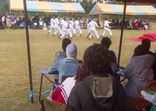 Karate squad-Nyandarua national polytechnic