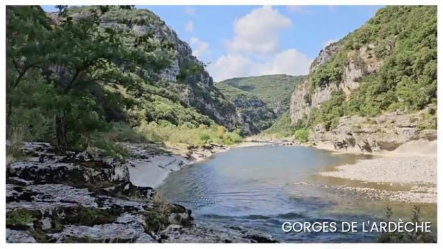 Tranquillité des Gorges de l'Ardèche