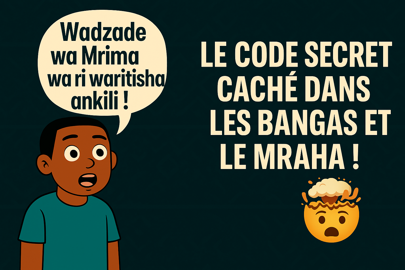 Banga, Mraha, M'godro : L'Ethnomathématiques au Cœur de la Culture Mahoraise