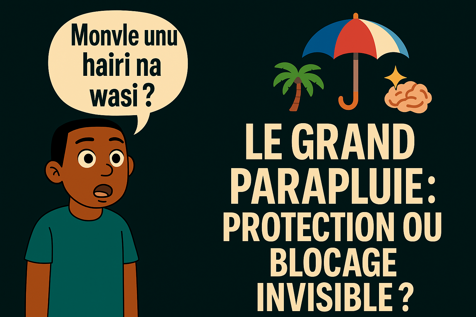 « Le grand parapluie de Mayotte 🌂 : protection ou frein invisible ? »