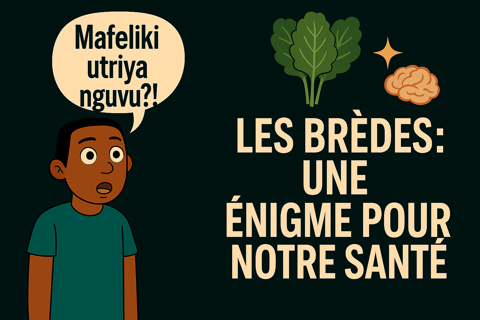 ✨ Brèdes & cerveau : le secret que ton intestin cache encore… 🌿🧠