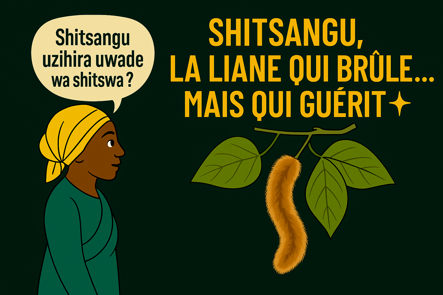 Le feu du shitsangu : remède du corps, héritage des anciens 🔥🌿