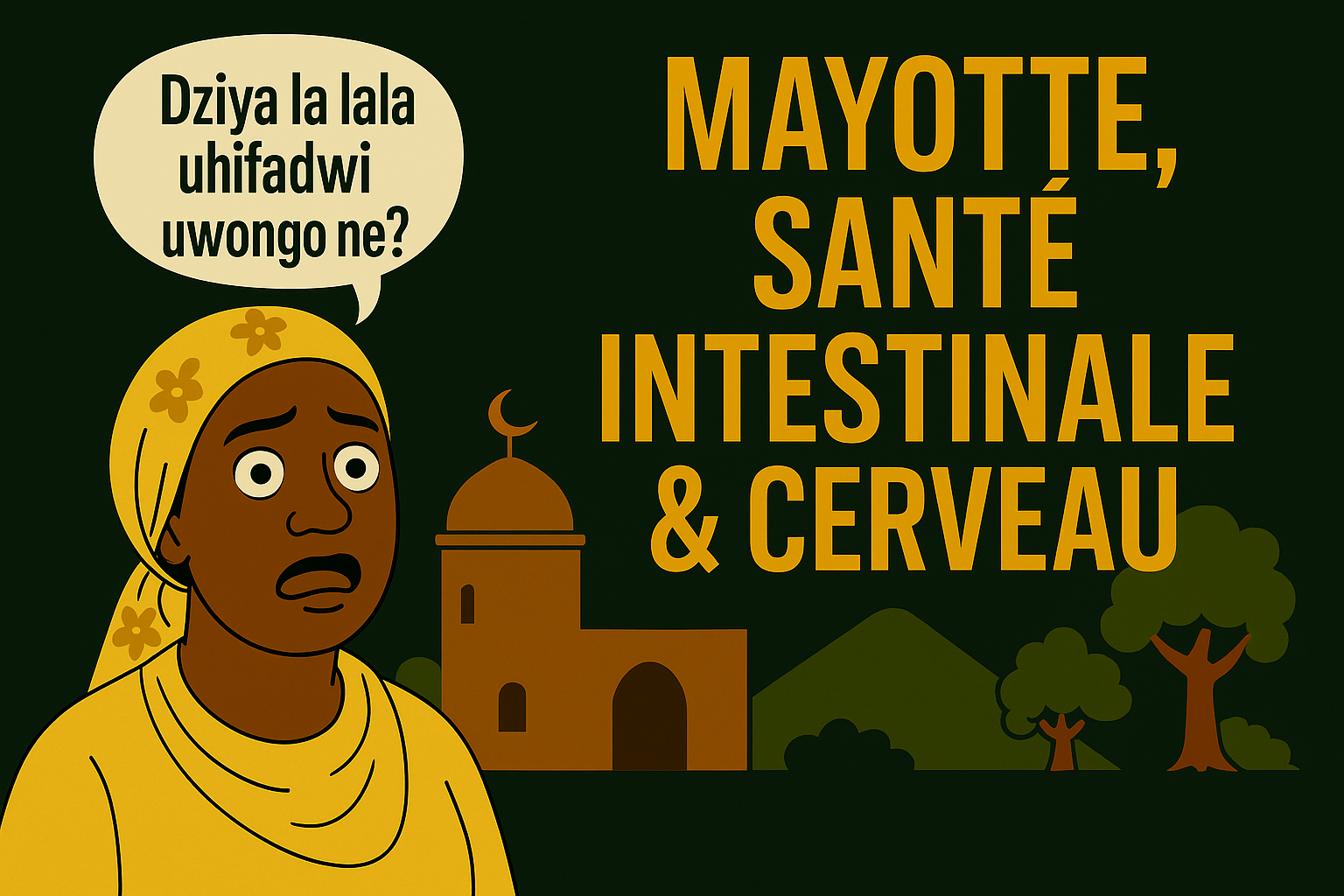 Intestin-cerveau à Mayotte : probiotiques et santé