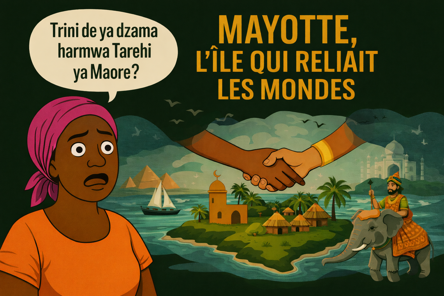 Mayotte, l’île qui reliait les mondes