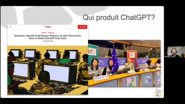 Intervention Antonio Casilli (Institut Polytechnique de Paris)