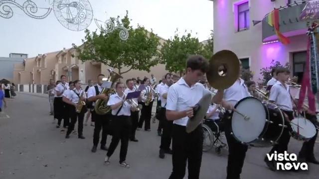 La Processó en honor al Diví Salvador congrega als veïns d'Els Poblets