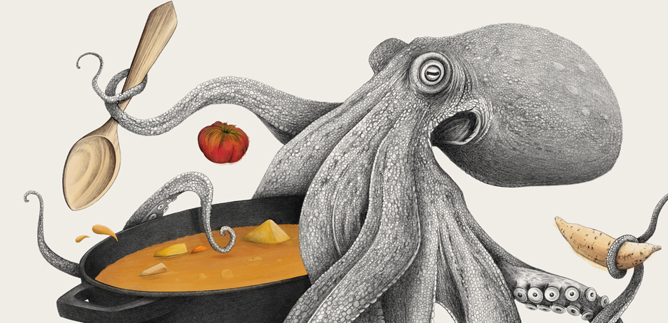 Estrellas Michelin de la Marina Alta en los fogones de Essència Putxero de Polp de Benissa