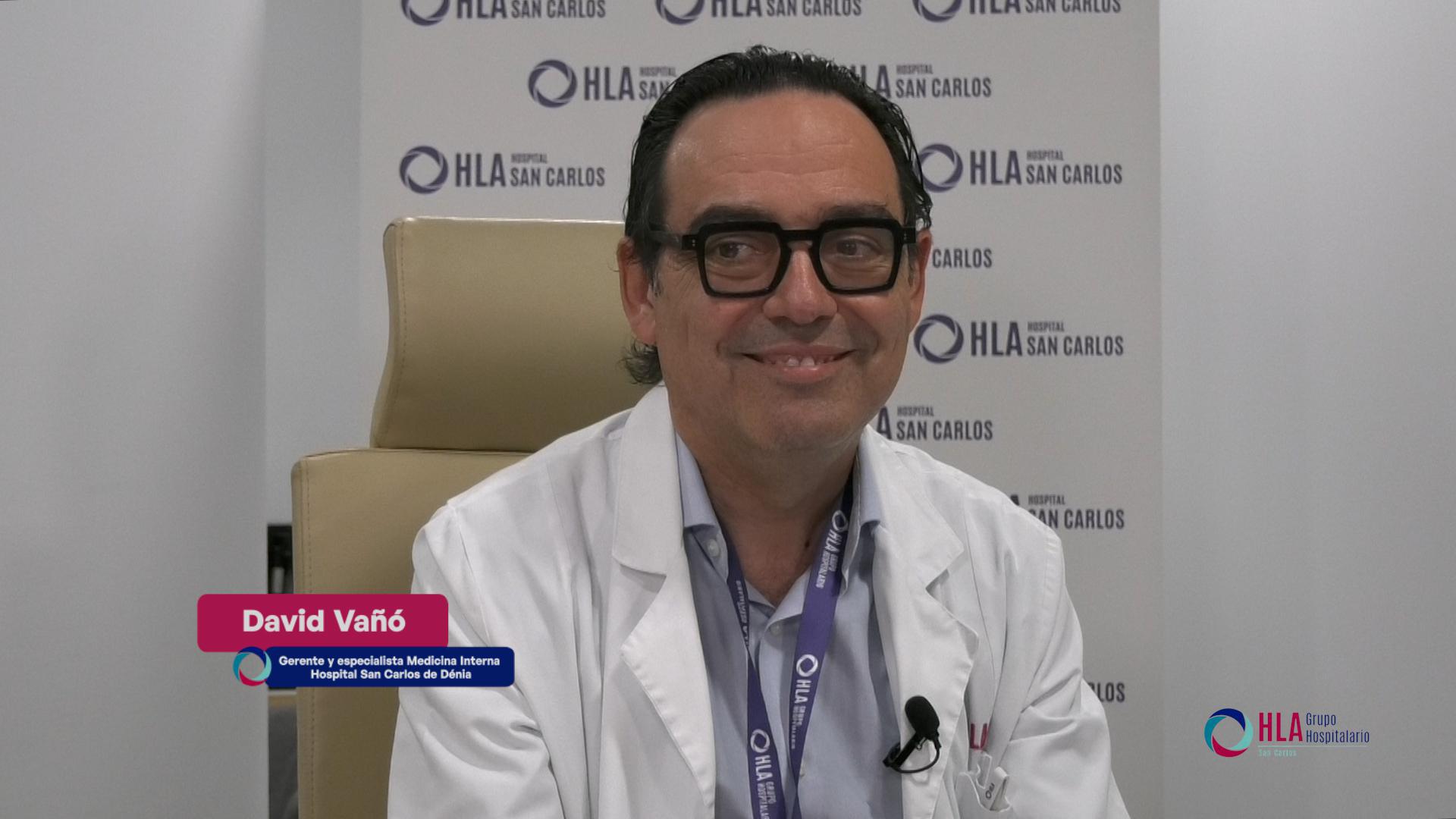 David Vañó, gerente Hospital San Carlos: "El tiempo es muy importante para ser mejor atendido y dar los mejores resultados"