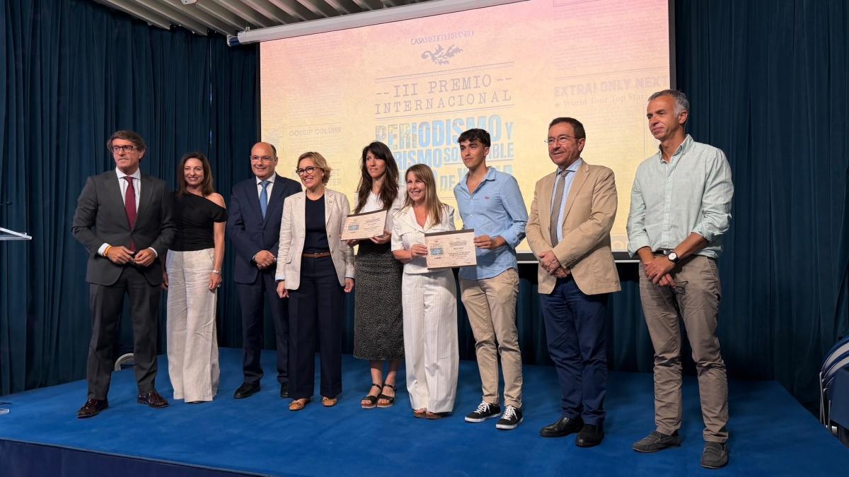 Vistanova brilla en los Premios Internacionales de Periodismo Ciudad de Xàbia