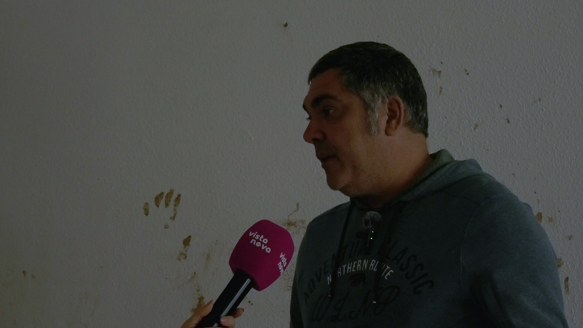 Una de les cases més afectades per Adam a Els Poblets