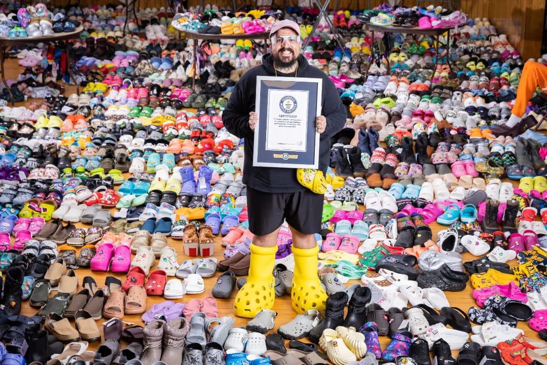 Deveck V chats to Doogie Lish Sandtiger the Croc king during Croctober