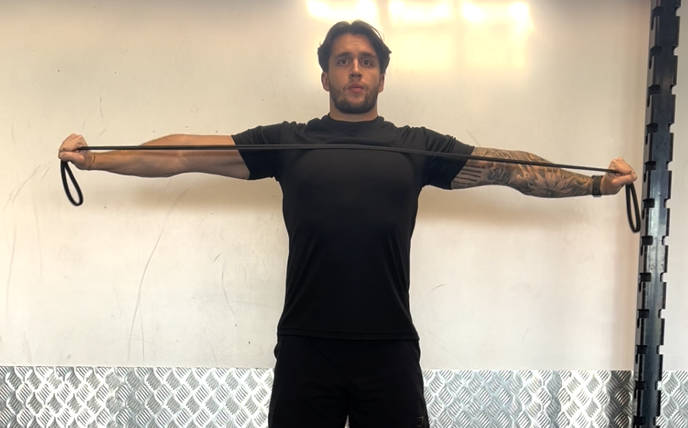 Resistance Band Pull Aparts