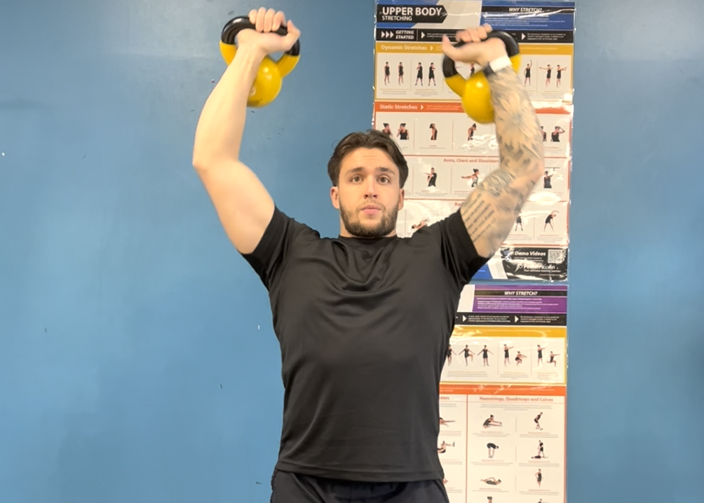 Kettlebell Shoulder Press (Standing)