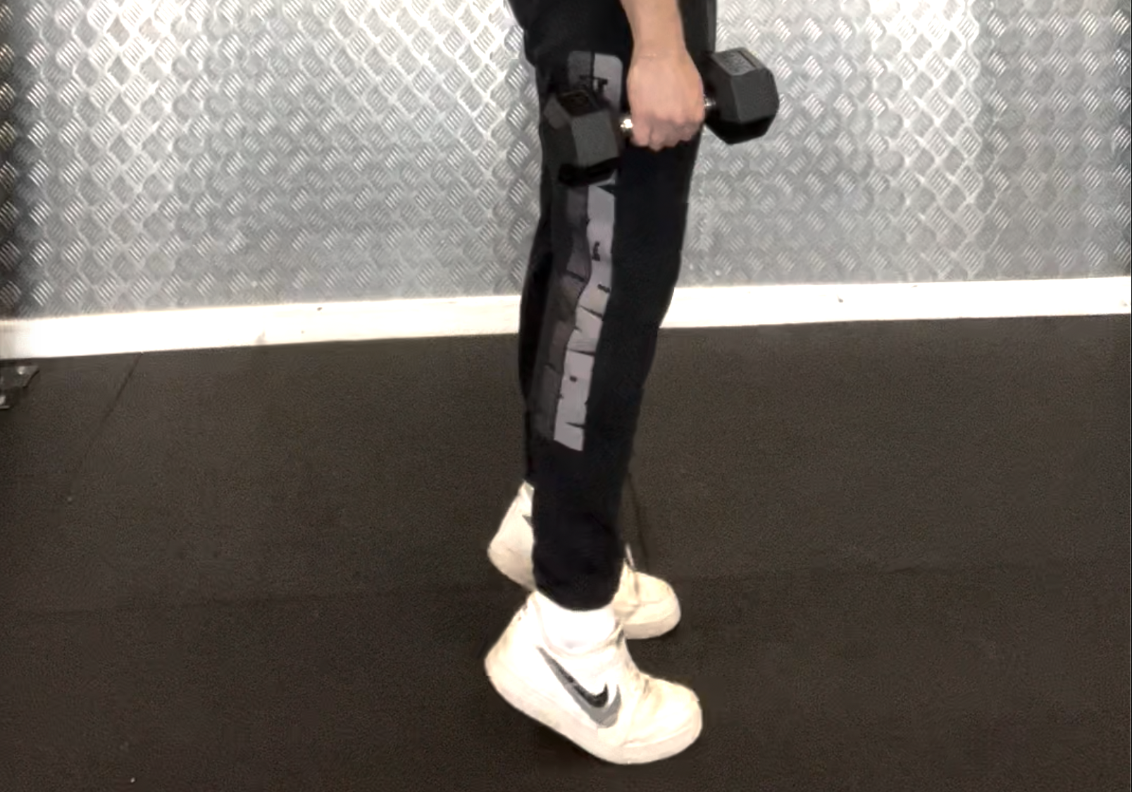 Dumbbell Standing Calf Raise