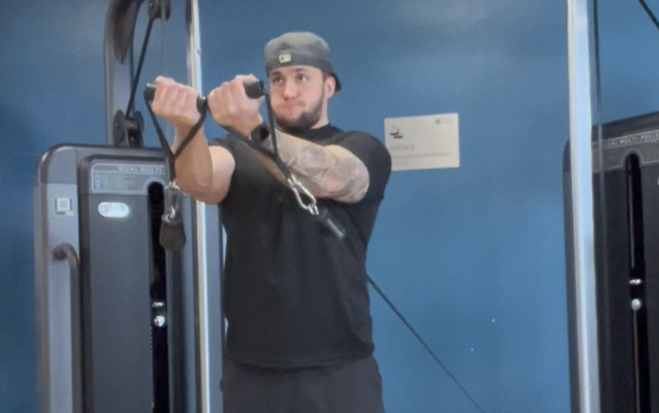 Cable Standing Incline Fly