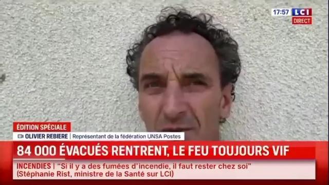 Incendies en Gironde Retrouvez la nouvelle intervention d'Olivier REBIÈRE sur LCI