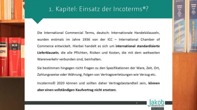 Incoterms® Handelsprofi - Einführung